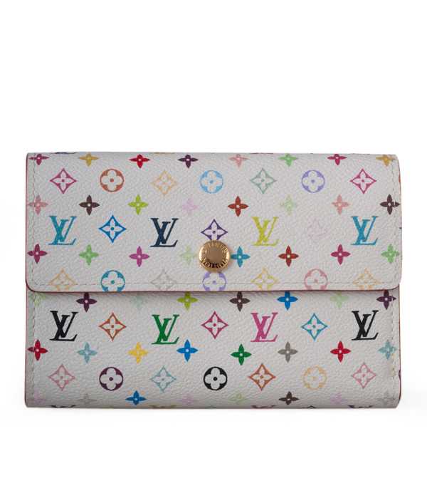 1:1 Copy Louis Vuitton Monogram Multicolore Alexandra Wallet M60083 Replica - Click Image to Close